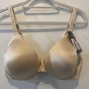 Bali SOFT TAUPE All Around‎ Smoothing Underwire T shirt Bra, US 38D-NWT!